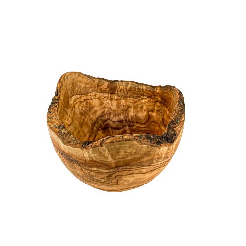 Bol rustique en bois d’olivier