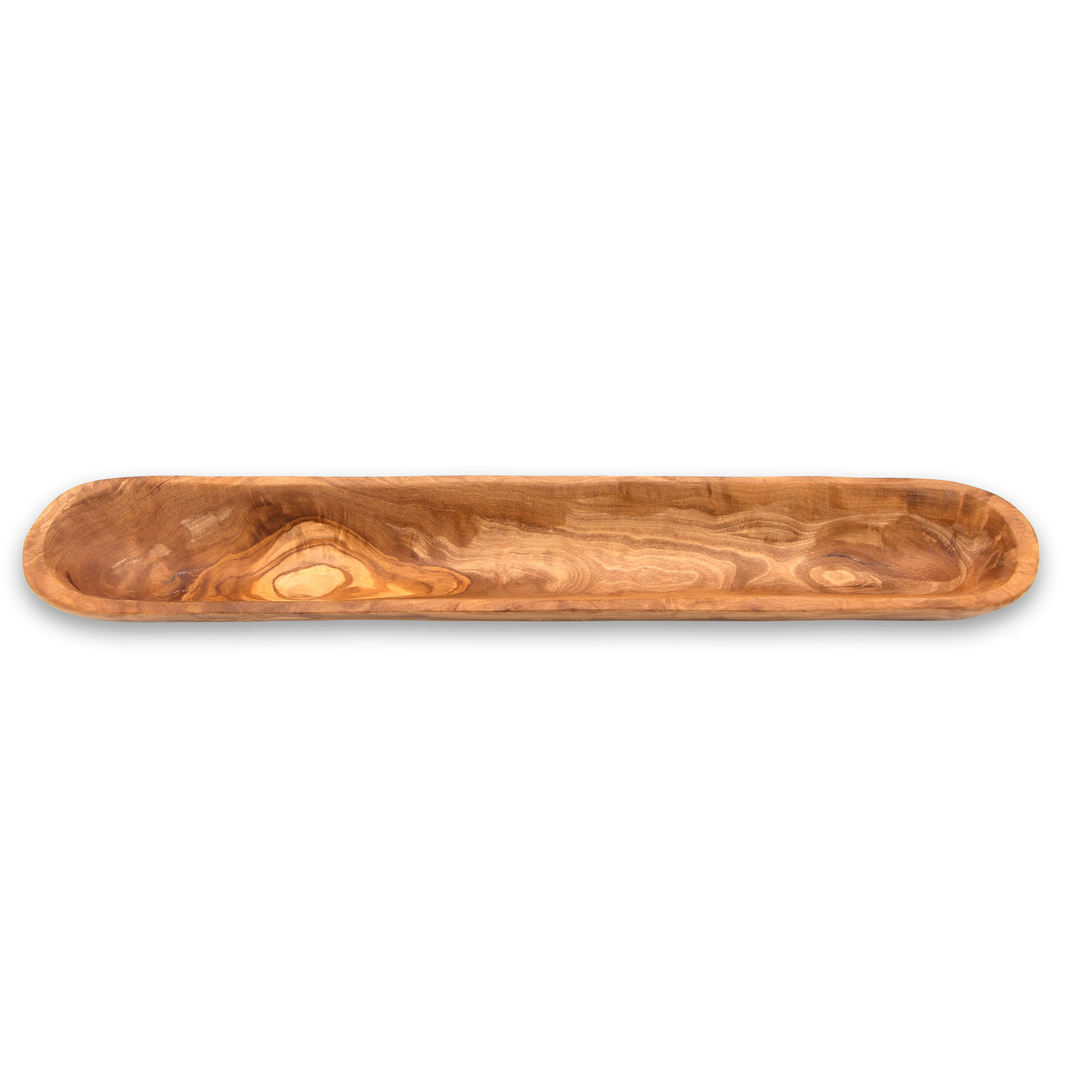 Corbeille à pain rustique en bois d’olivier