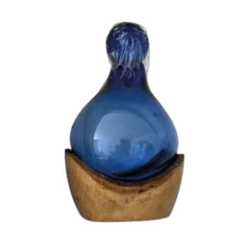 Bouteille Bleue - Ronde